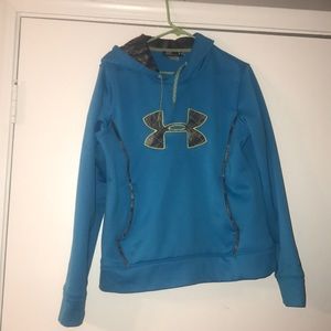 Kids size large under armour hoodie